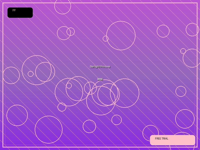 Starlight Princess星光公主PP电子试玩游戏截图